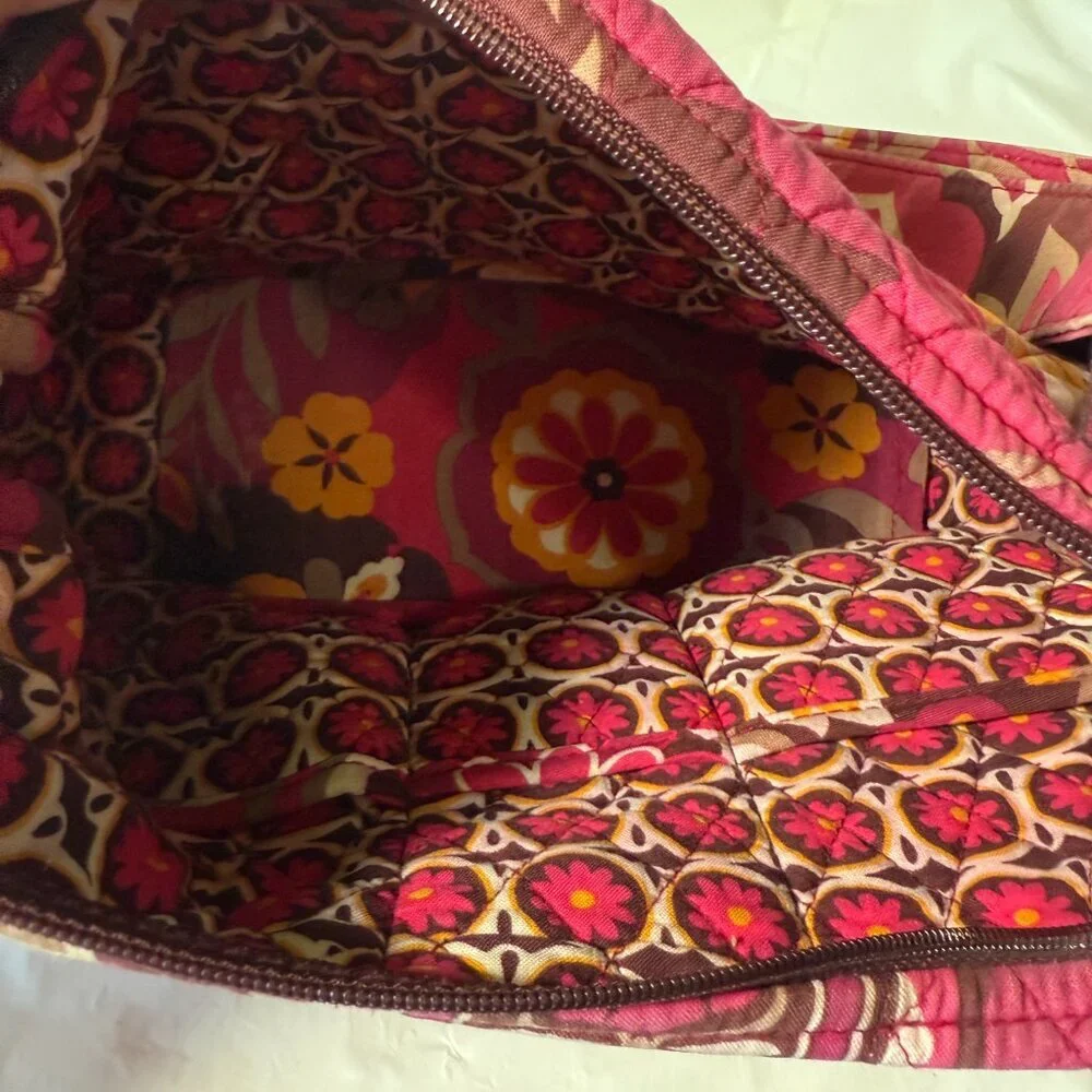 Vera Bradley Purse Quilted Floral Autumn Purse Hobo Bag